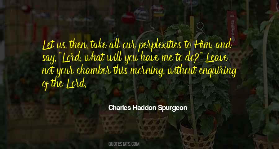 Lord Morning Quotes #169633