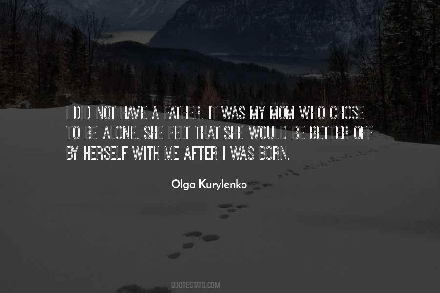 She Was Alone Quotes #275999