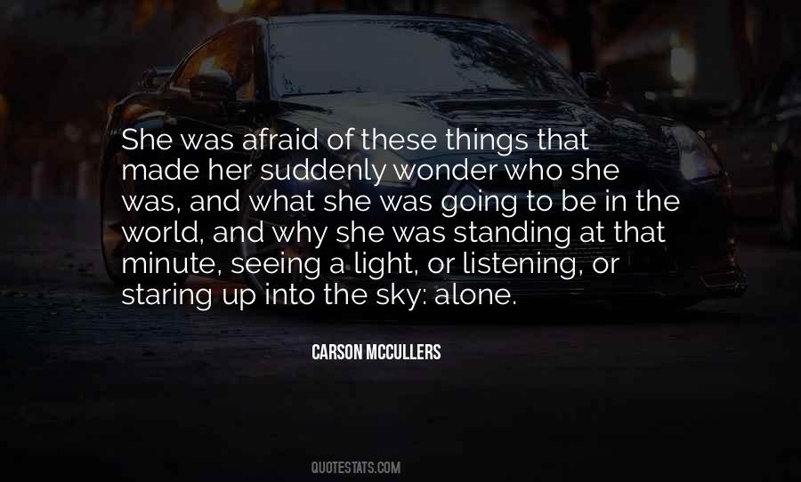 She Was Alone Quotes #331025
