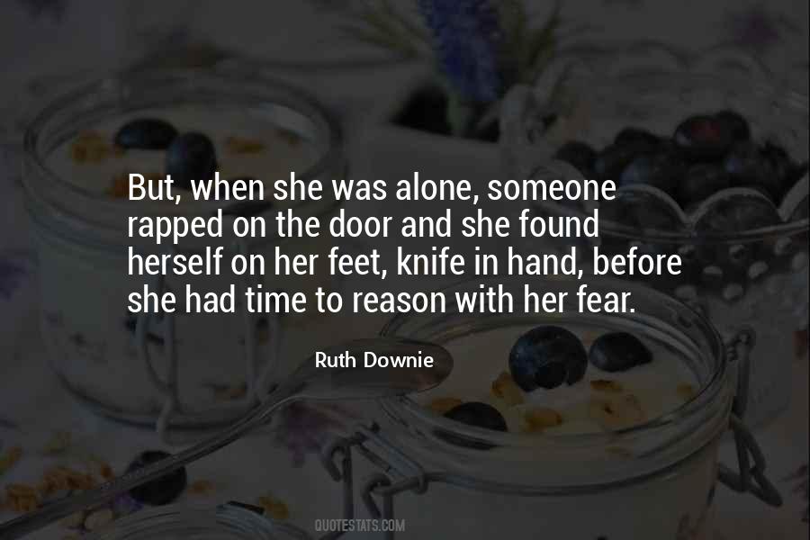 She Was Alone Quotes #485729