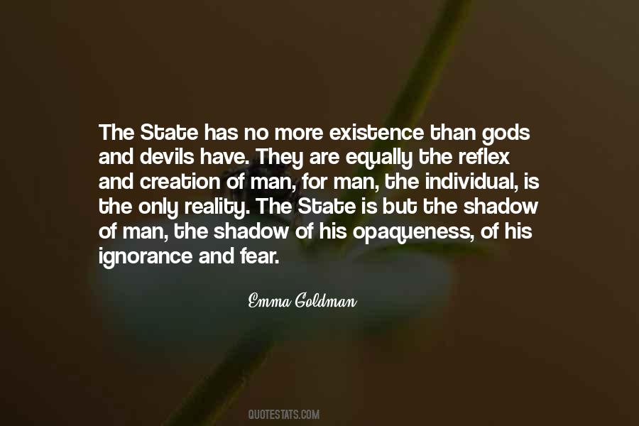 Ignorance Is Fear Quotes #1878256