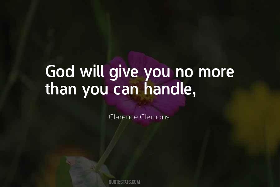 God Will Give You Quotes #822198