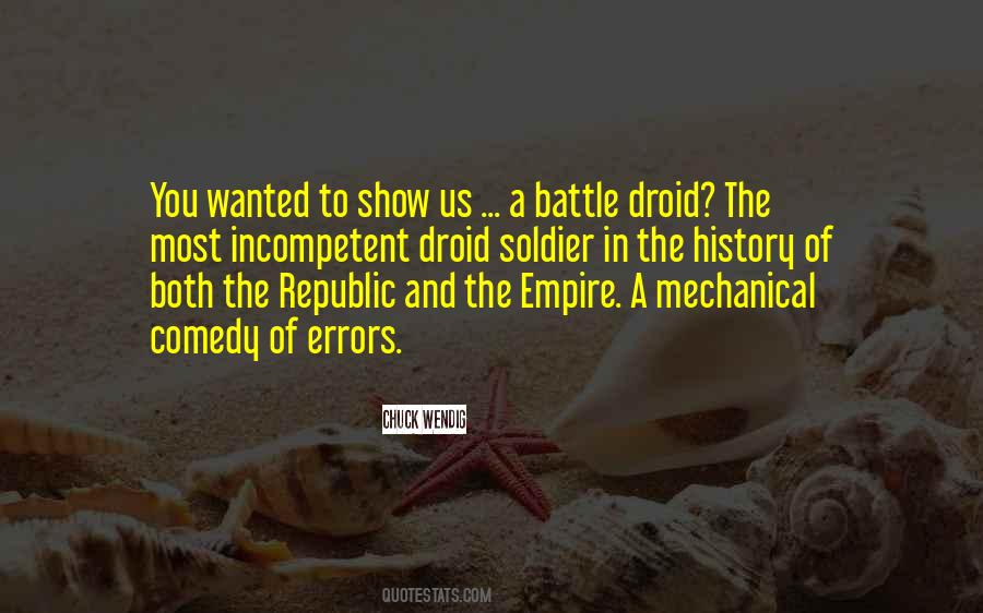 Droid Quotes #20550