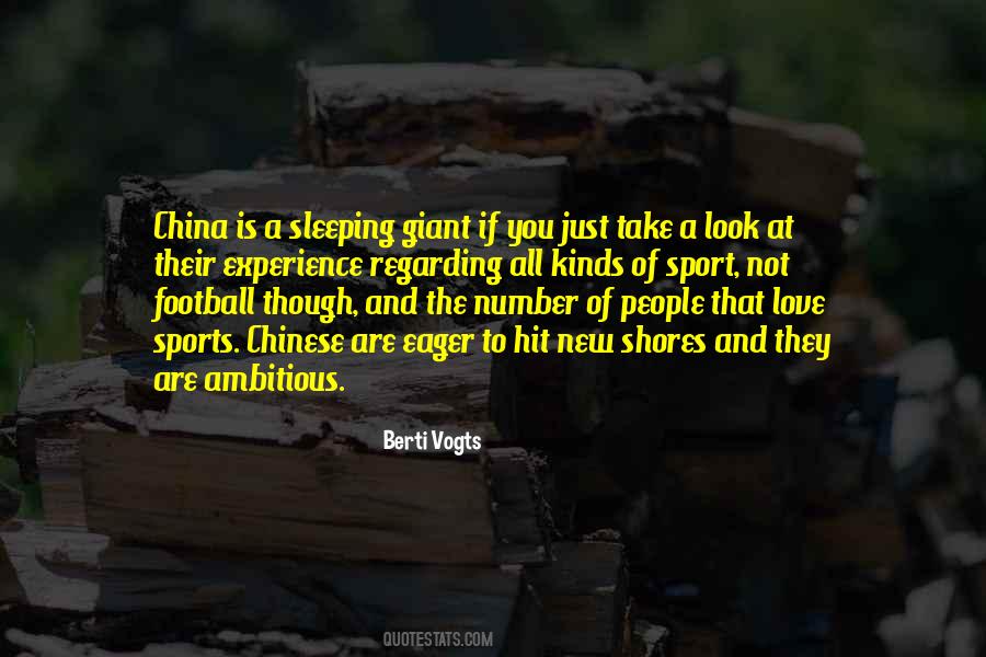 China Is A Sleeping Giant Quotes #1072638