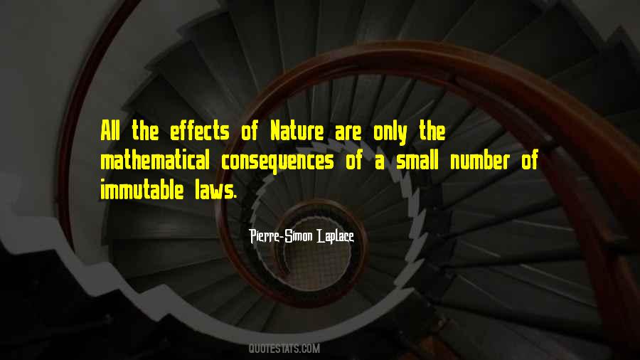 Quotes About Effects Of Nature #626788