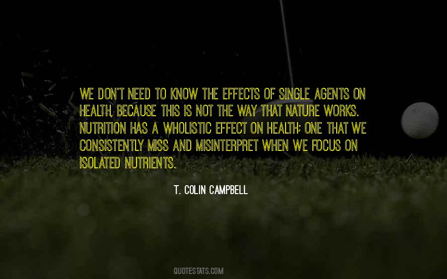 Quotes About Effects Of Nature #750126