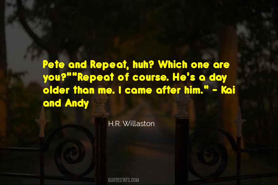 And Repeat Quotes #1126491