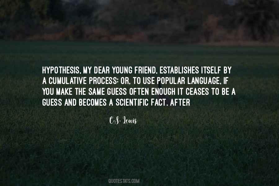 Young Friend Quotes #109927