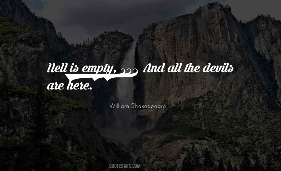 Quotes About Hell Empty #409230