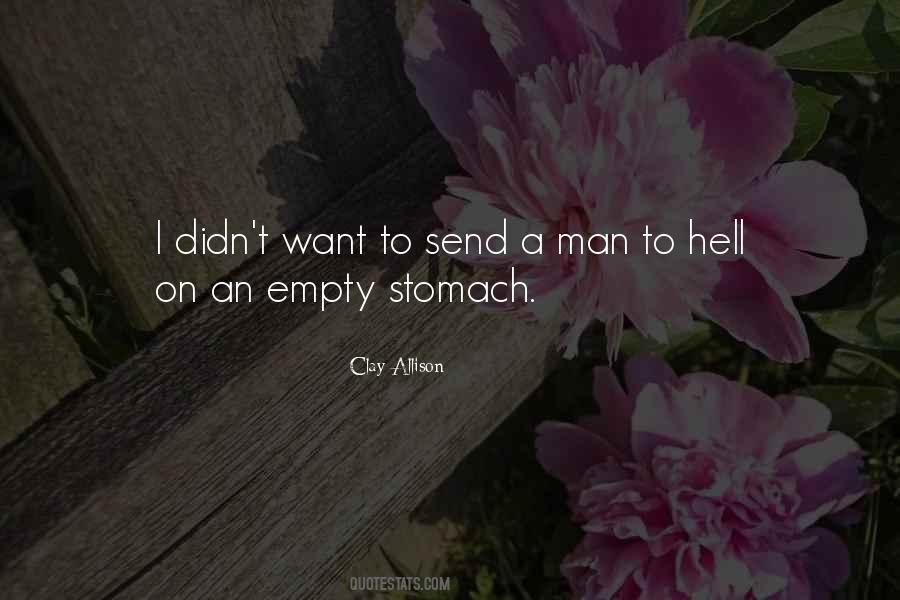 Quotes About Hell Empty #469596