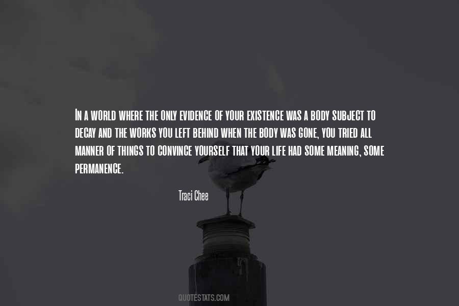 Quotes About The Meaning Of Things #425402