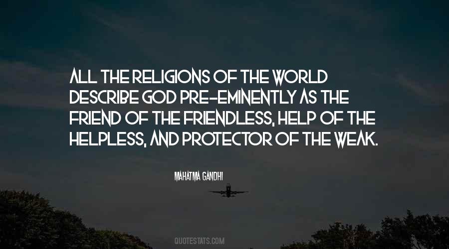 Protector Of The Weak Quotes #1242662