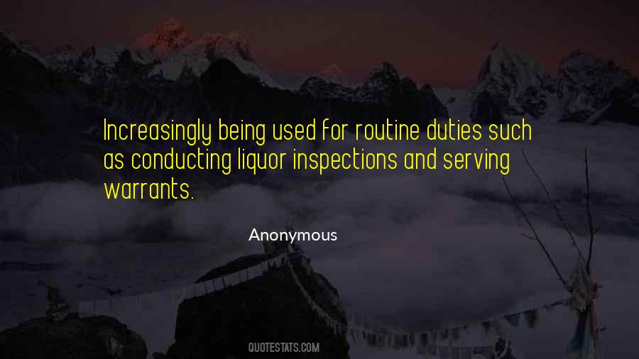 Quotes About Inspections #1187498