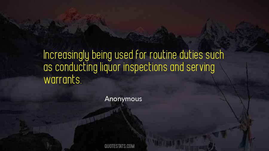 Quotes About Inspections #1187498