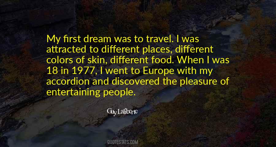 Travel To Different Places Quotes #1177282