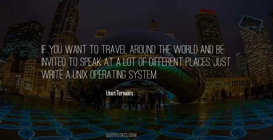 Travel To Different Places Quotes #1341967