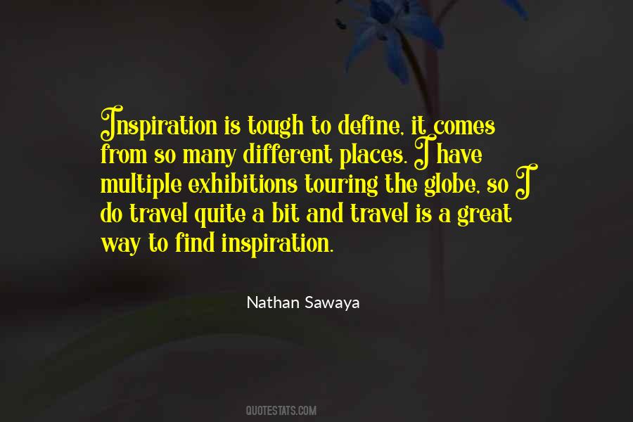 Travel To Different Places Quotes #1396794
