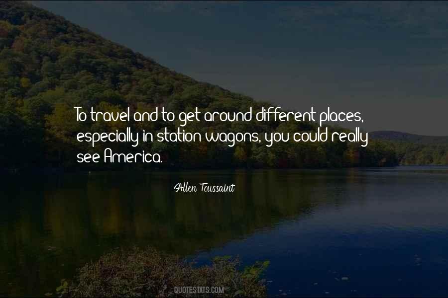 Travel To Different Places Quotes #1723715