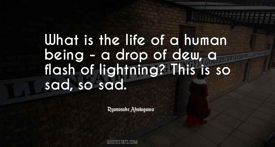 What Is A Drop Quotes #781572