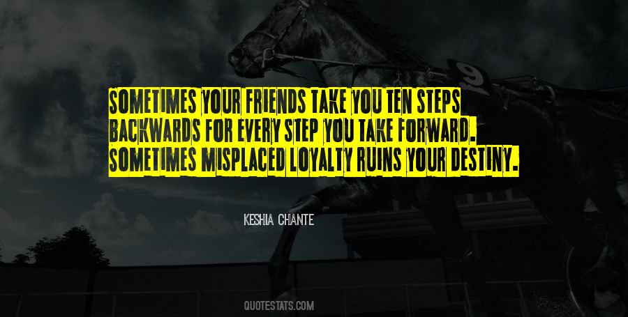 Step Into Your Destiny Quotes #787306