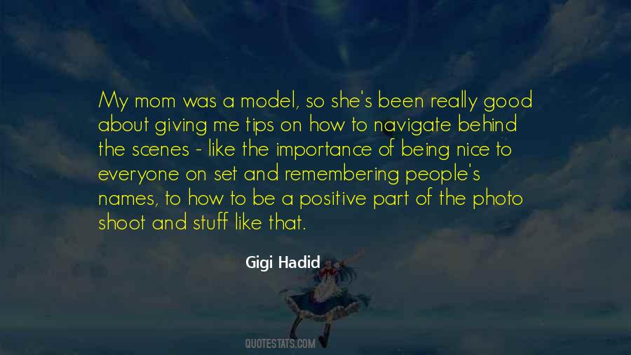 Good To Be Nice Quotes #938944