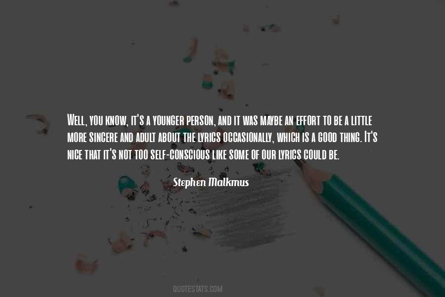 Good To Be Nice Quotes #998707