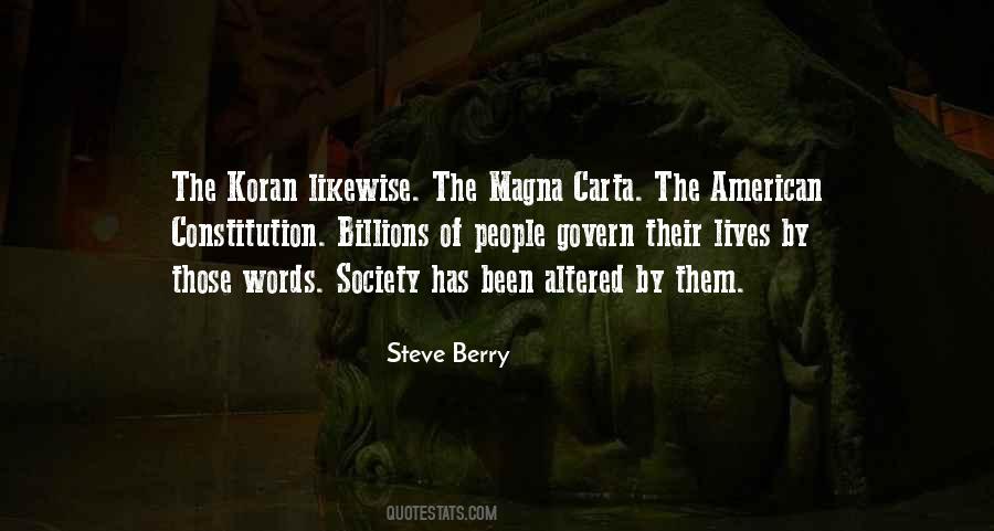 The Magna Carta Quotes #950600