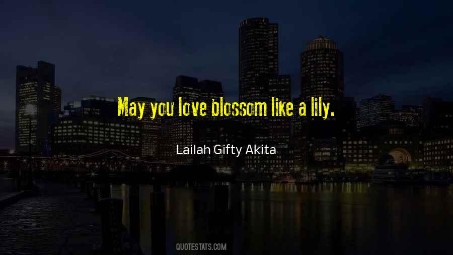 Blossom Love Quotes #869614