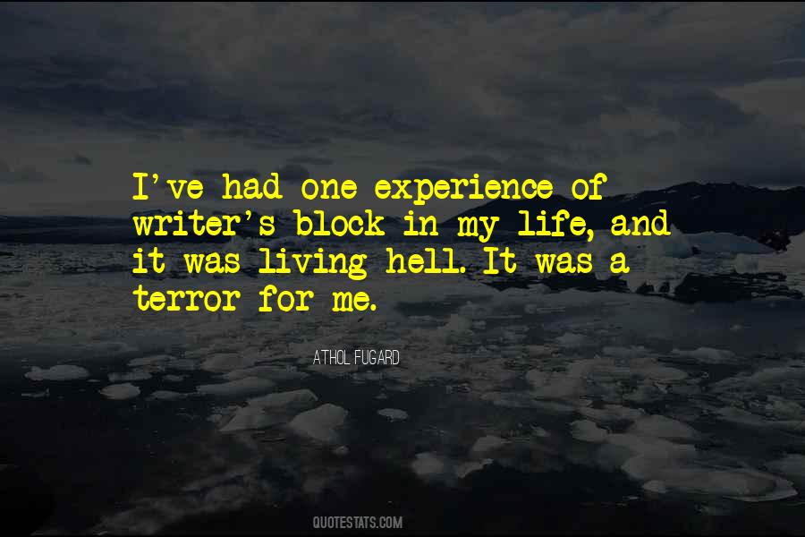 Living Hell Quotes #1178498