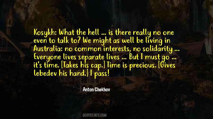 Living Hell Quotes #399238
