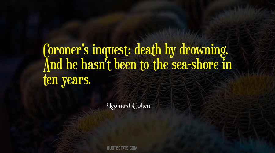 Drowning Death Quotes #745264