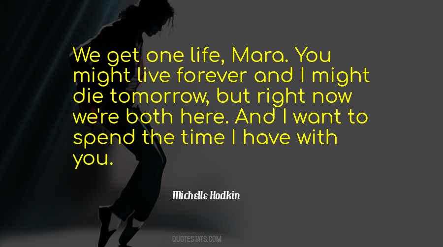 Die Right Now Quotes #803799