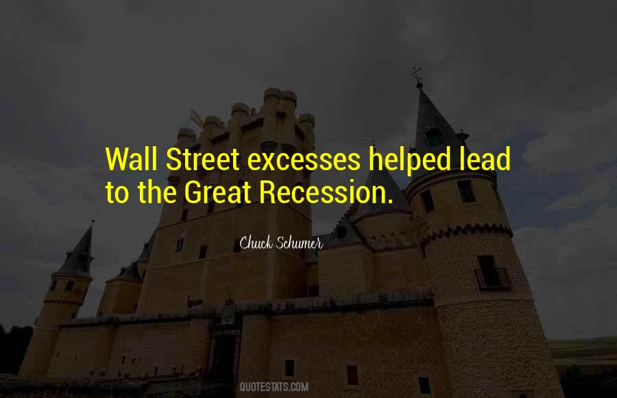 Quotes About The Great Recession #639996