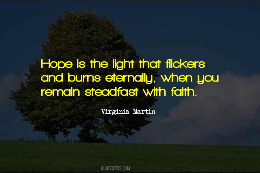Hope Is The Light Quotes #1554625