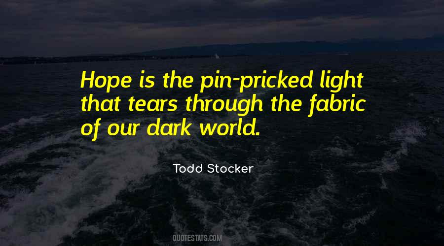 Hope Is The Light Quotes #1565331