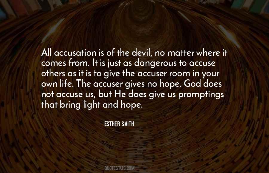 Hope Is The Light Quotes #1569786