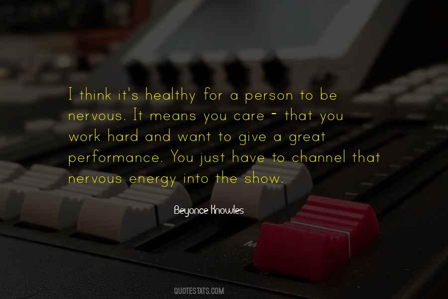 Healthy Work Quotes #836815