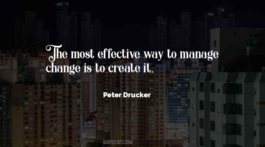 Drucker Quotes #100943