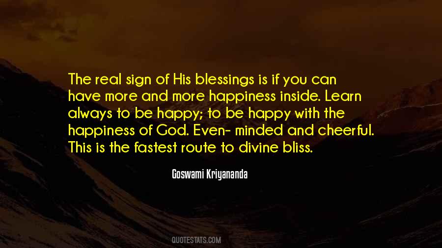 Happy Blessings Quotes #1691163