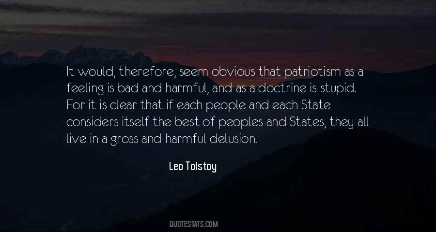 Patriotism Is Bad Quotes #970047
