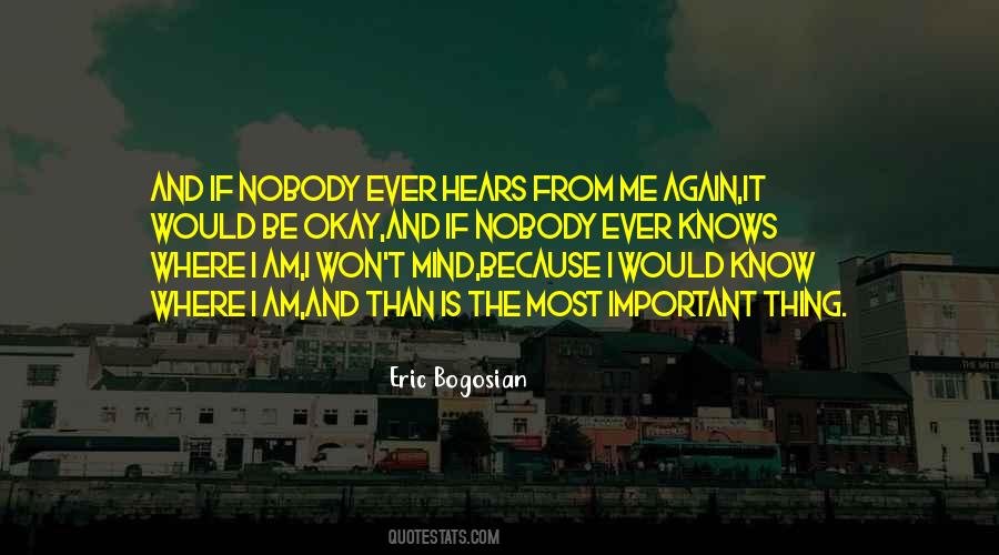Nobody Hears Me Quotes #1679524