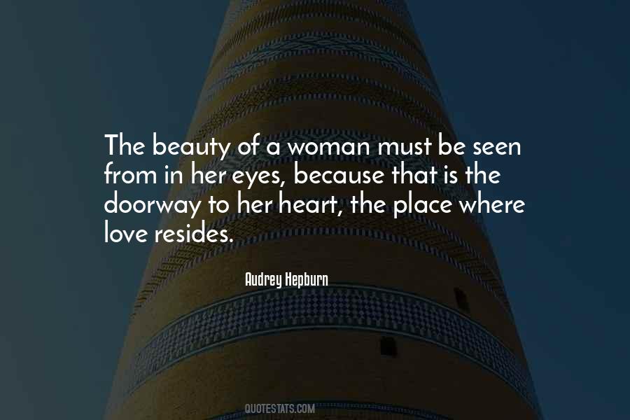 In The Eyes Of A Woman Quotes #1004025