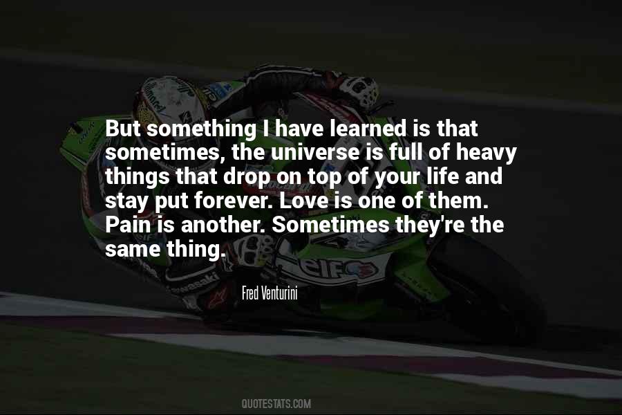 Heavy Pain Quotes #1260241