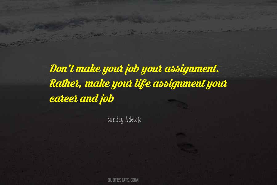 Life And Job Quotes #230632