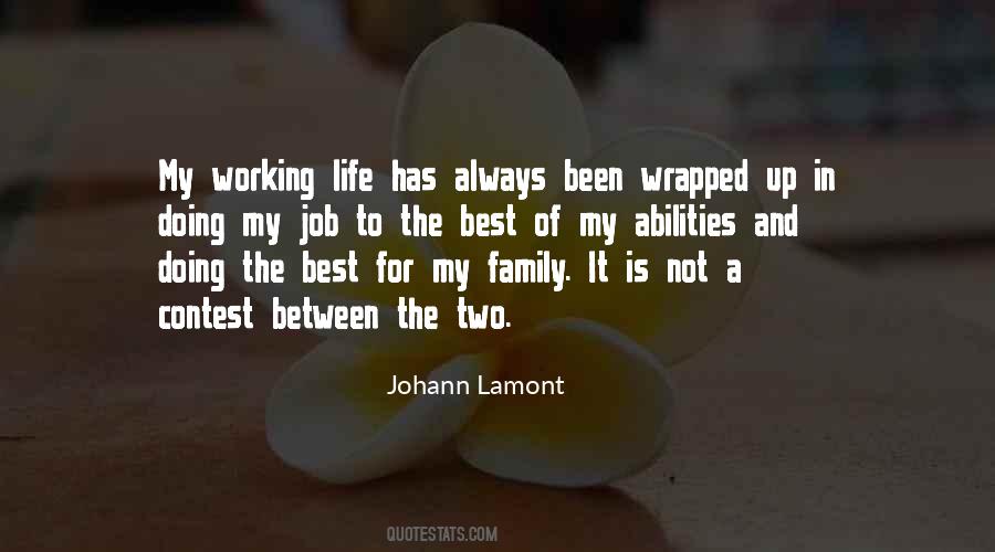 Life And Job Quotes #389065