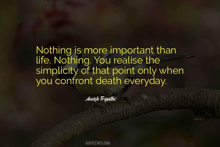 Life Of Simplicity Quotes #1160959