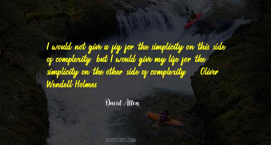 Life Of Simplicity Quotes #691169