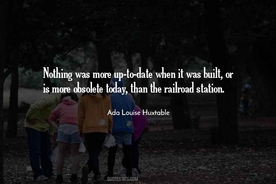 Quotes About The Railroad #477119