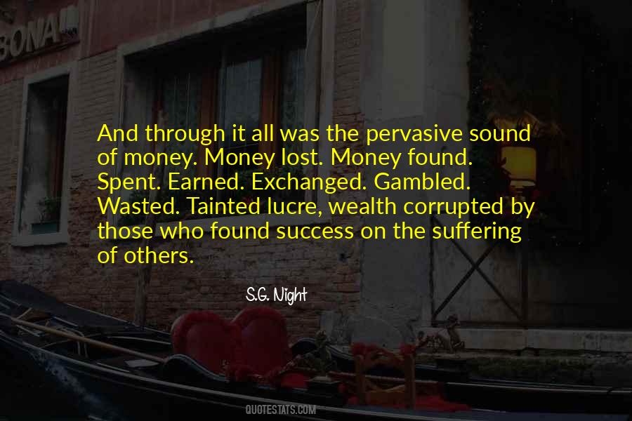 Money Lost Quotes #966136