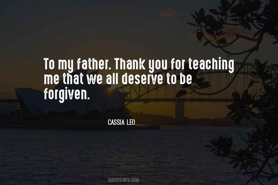 Thank You For Teaching Me Quotes #1079192